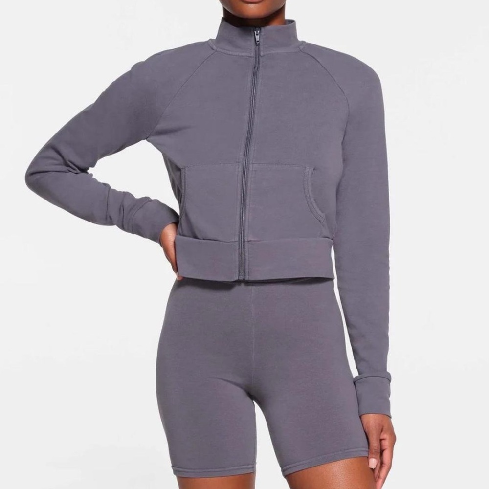 NWT Skims Outdoor Track Jacket in Steel Blue Size 2X
MSRP $149